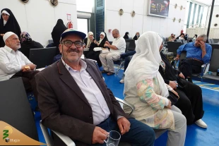 بازدید سرپرست حجاج ایرانی از روند خروج حجاج کشورمان از فرودگاه جده 10