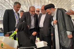 بازدید سرپرست حجاج ایرانی از روند خروج حجاج کشورمان از فرودگاه جده 11