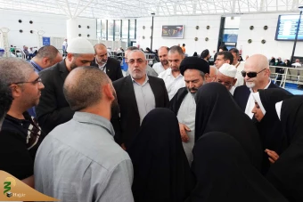 بازدید سرپرست حجاج ایرانی از فرودگاه جده 12