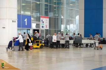بازدید سرپرست حجاج ایرانی از فرودگاه جده 6