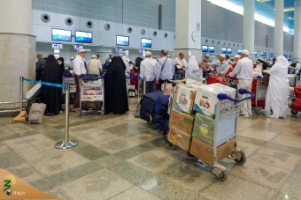 بازدید سرپرست حجاج ایرانی از فرودگاه جده 16