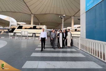 بازدید سرپرست حجاج ایرانی از فرودگاه جده 35