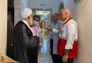 در بازدید مسئولان ستاد مدینه عنوان شد؛
مراجعه روزانه ۱۰۰۰ زائر به مرکز پزشکی مدینه/ تلاش برای ترخیص بیماران بستری 3