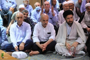 مراسم دعای کمیل زائران ایرانی درمکه برگزار شد 3