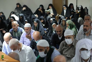 مراسم دعای کمیل زائران ایرانی درمکه برگزار شد 5