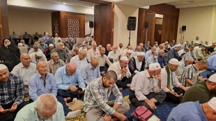 مراسم دعای کمیل زائران ایرانی درمکه برگزار شد 10