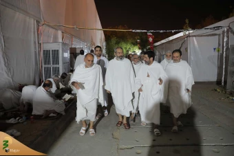 عزیمت سرپرست حجاج ایرانی به صحرای عرفات 12
