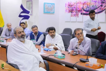 بازدید از عملیات نقل ترددی زائران ایرانی به صحرای عرفات 8
