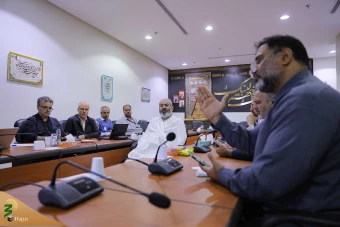 بازدید از عملیات نقل ترددی زائران ایرانی به صحرای عرفات 10
