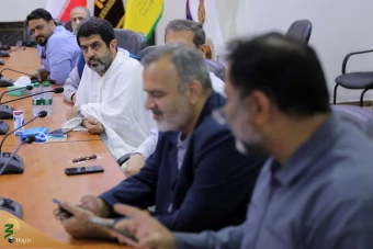 بازدید از عملیات نقل ترددی زائران ایرانی به صحرای عرفات 11