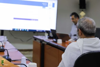 بازدید از عملیات نقل ترددی زائران ایرانی به صحرای عرفات 18