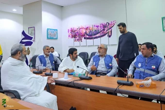 بازدید از عملیات نقل ترددی زائران ایرانی به صحرای عرفات 20