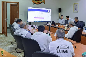 بازدید از عملیات نقل ترددی زائران ایرانی به صحرای عرفات 21