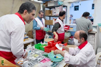 خدمات پزشکی هلال احمر جمهوری اسلامی ایران در منا 2