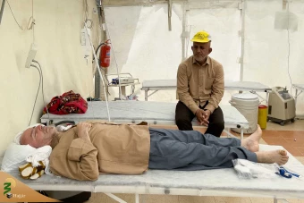خدمات پزشکی هلال احمر جمهوری اسلامی ایران در منا 12