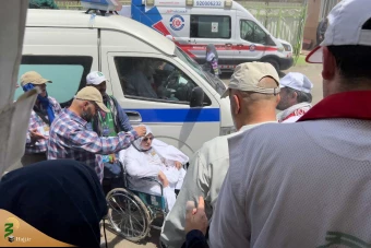 خدمات پزشکی هلال احمر جمهوری اسلامی ایران در منا 16