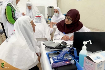 خدمات پزشکی هلال احمر جمهوری اسلامی ایران در منا 19