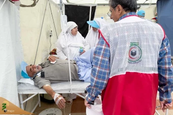 خدمات پزشکی هلال احمر جمهوری اسلامی ایران در منا 10
