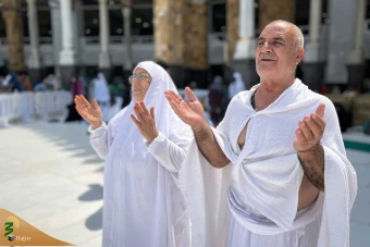 نیایش زائران در مسجدالحرام 6