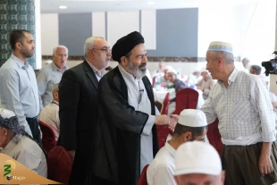 دیدار صمیمی سرپرست حجاج ایرانی با زائران اهل سنت در مکه +گزارش عکس 4
