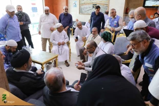 بازدید مسئولان حج و زیارت ازهتل زائران ایرانی در مکه/بوی ماه محرم در میان زائران ایرانی در آخرین روزهای موسم حج+گزارش تصویری 5