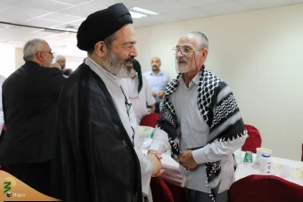 دیدار صمیمی سرپرست حجاج ایرانی با زائران کشورمان در مکه مکرمه _ 9 13