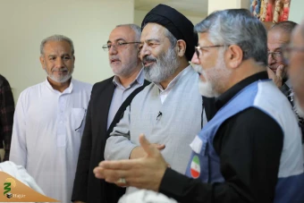 دیدار صمیمی سرپرست حجاج ایرانی با زائران کشورمان در مکه مکرمه _ 9 14