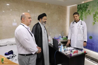 دیدار صمیمی سرپرست حجاج ایرانی با زائران کشورمان در مکه مکرمه _ 9 19