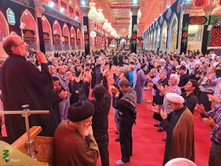 عزاداری زائران در کربلا