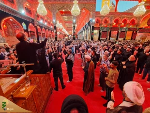 عزاداری زائران در کربلا
