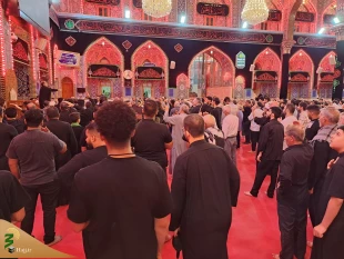 عزاداری زائران در کربلا