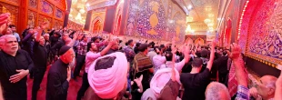 اولین دعای کمیل محرم در خیمه گاه
