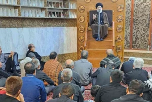 روضه خوانی برای فرزندان خواهر در حرم برادر+صوت روضه خوانی