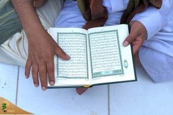 تلاوت قرآن در حرم امن الهی 9