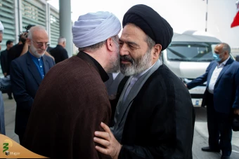 بازگشت سرپرست حجاج ایرانی از سرزمین وحی 9