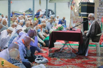 مراسم دعای ندبه در سرزمین منا 18