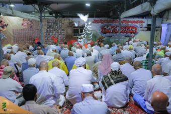 مراسم دعای ندبه در سرزمین منا 22
