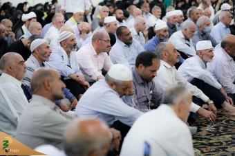 آخرین دعای کمیل زائران ایرانی در مدینه 7