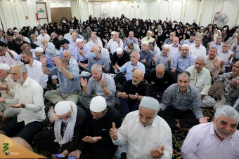 آخرین دعای کمیل زائران ایرانی در مدینه 14