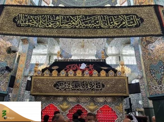 عزاداری شب عاشورا با تدابیر امنیتی در حرم زینب (س) برگزار شد
