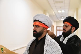 برگزاری مراسم بدرقه مبلیغن اربعین حوزه علمیه خراسان 3