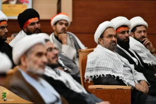 برگزاری مراسم بدرقه مبلیغن اربعین حوزه علمیه خراسان 5