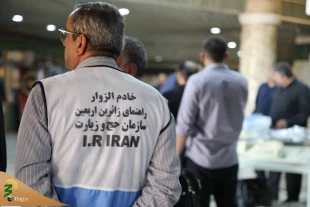 اعزام دهها تن از نیروهای سازمان حج و زیارت برای امداد و راهنمایی زائران اربعین 5
