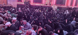 اولین دعای کمیل زائران اربعین حسینی (ع) در کربلای معلی
