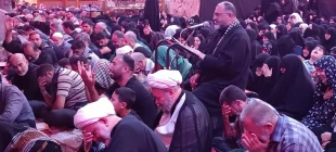 اولین دعای کمیل زائران اربعین حسینی (ع) در کربلای معلی
