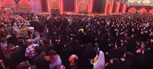 اولین دعای کمیل زائران اربعین حسینی (ع) در کربلای معلی