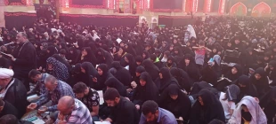 اولین دعای کمیل زائران اربعین حسینی (ع) در کربلای معلی