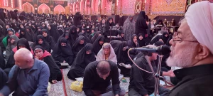 اولین دعای ندبه زائران ایرانی اربعین حسینی (ع) در کربلای معلی

