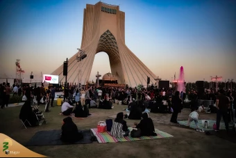 اجتماع اربعینی‌ها در میدان آزادی  2