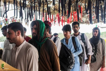 ورود زائران پاکستانی اربعین حسینی از مرز ریمدان 16